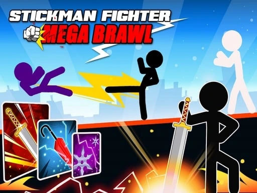 Mega Brawl Stickman Fighter Game