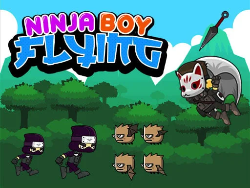 Ninja Boy Flying Game