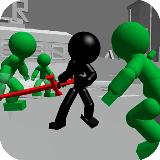 Stickman Killing Zombie 3D Game Play