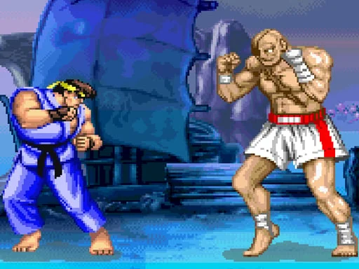 Street Fighter 2 Game Play